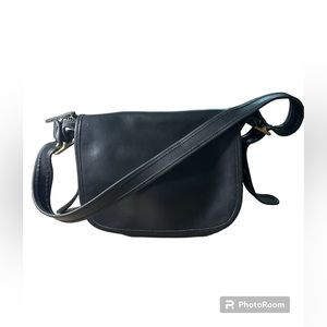 Coach 9951 Patricia's Legacy Black Leather Bag 11”W X 9”H X 4.5” D Made in USA